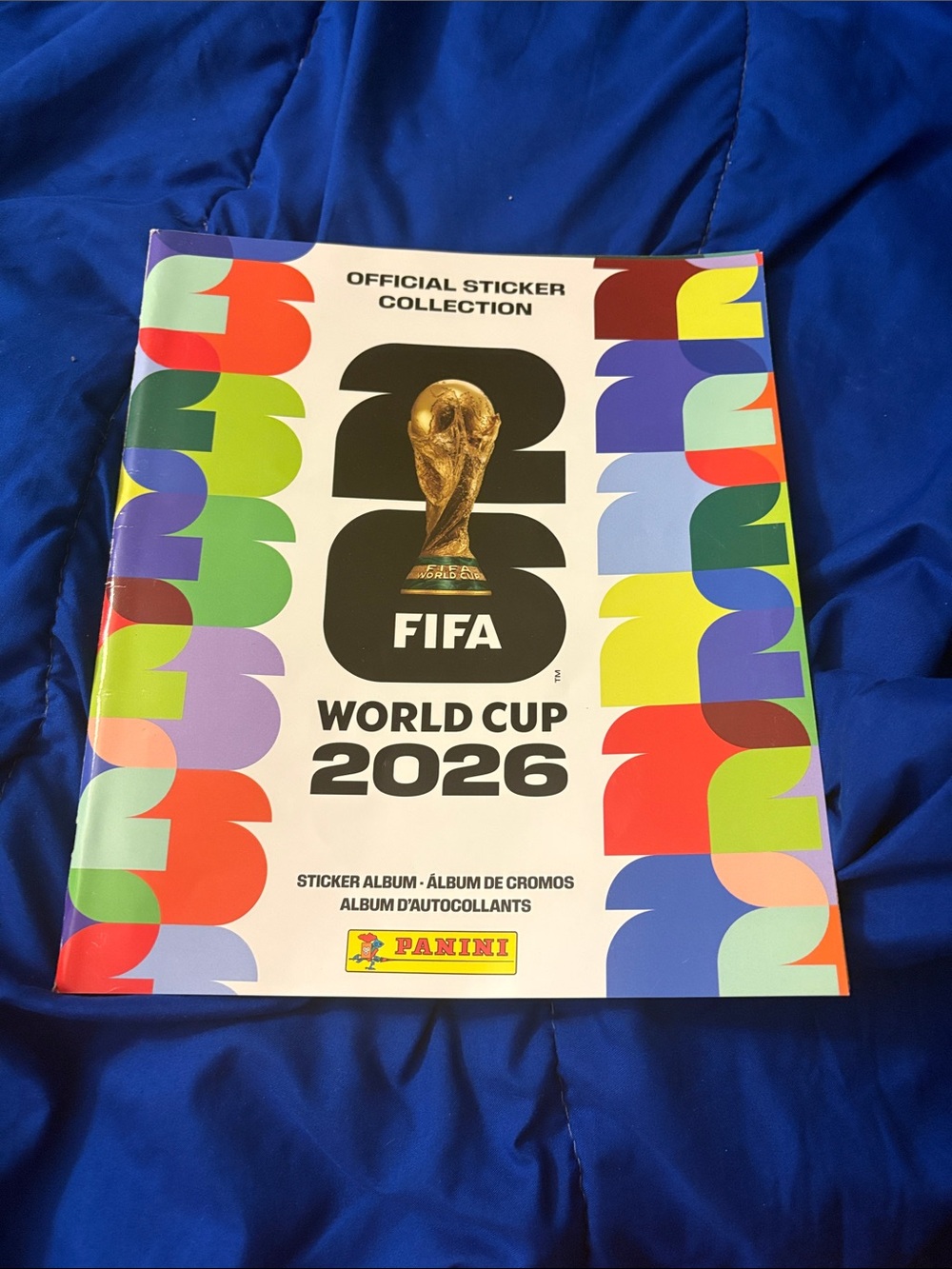 Panini World Cup 2026 Sticker Album - White with Multicolor Accents